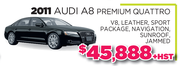 2011 Audi A8 Premium Quattro