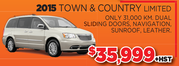 2015 Town & Country Limited Toronto